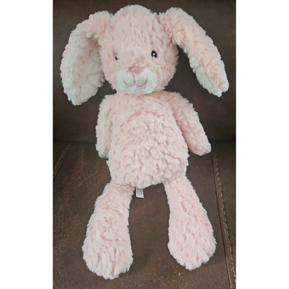 Mary Meyer Baby Pink Easter Bunny Rabbit Plush Stuffed Animal 10"